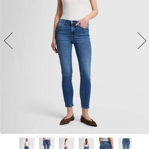 7 for all Mankind High Waist Ankle Skinny Jeans